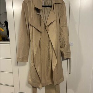 Babaton Tan Trench Coat